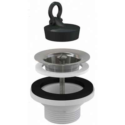 Выпуск для сифона для умывальника 5/4 A31 решетка нерж. сталь DN63 Alcaplast/Alcadrain 545997