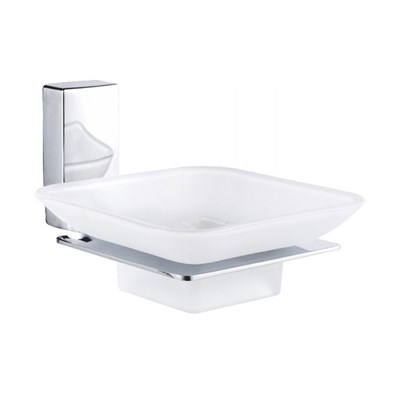 Мыльница настенная стекло HB8802 HAIBA 551053
