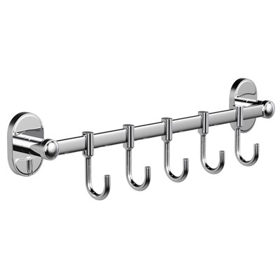 Планка 5 крючков (двиг) HB1915-5 HAIBA 539722