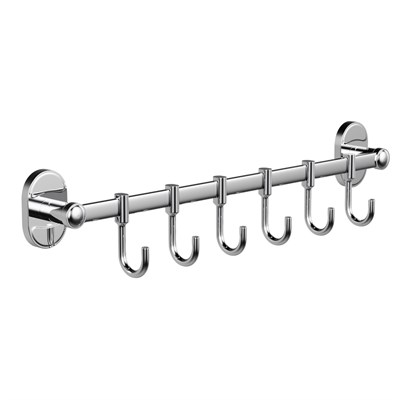 Планка 6 крючков (двиг) HB1915-6 HAIBA 540051