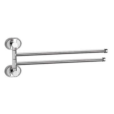 Полотенцедержатель 2-е рога  HB1912 HAIBA 550638