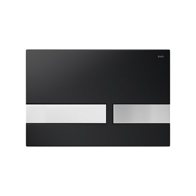 Клавиша смыва IDDIS Unifix UNI06BCi77  универсальная, ЧЕРНЫЙ матовый 550841