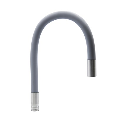 Излив для см кухня ГИБКИЙ серый (для смесителей MIXLINE MLSS-0325) 551306