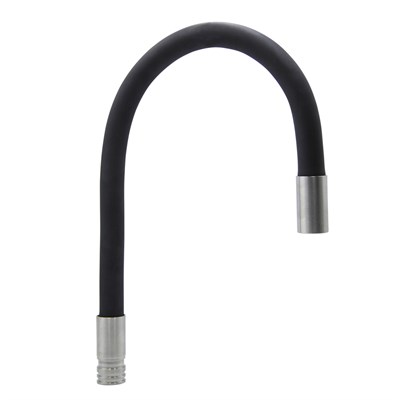 Излив для см кухня ГИБКИЙ черный (для смесителей MIXLINE MLSS-0325) 551305