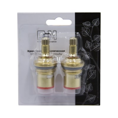 Кран-букса 1/2 кер. 8*24 под крест ПСМ (блистер) (2шт.) 551566
