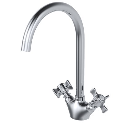 Смеситель для кухни 1/2 кер. MIXLINE ML30-032 "Classic" высокий излив 550780