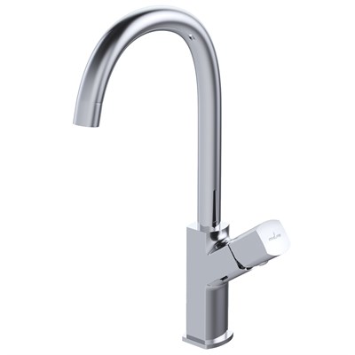 Смеситель для кухни 25k MIXLINE ML27-032 "Primo" высокий излив боковая ручка 550766