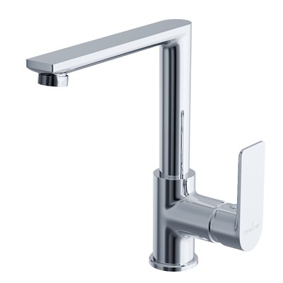 Смеситель для кухни 35k MIXLINE ML26-032 "Life" высокий излив боковая ручка 550759