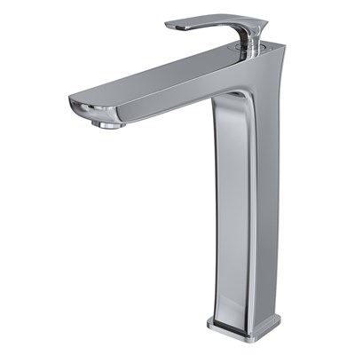 Смеситель для раковины 26k MIXLINE ML21-042 "Elegant" высокий излив "АКЦИЯ" 550739