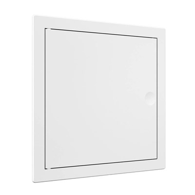 Люк ревизионный пластиковый нажимной  120*120 с  фланцем 100*100  L1010N EVECS 551626