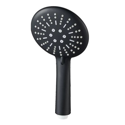 Лейка для душа HAIBA HB37-1 круглая, ЧЕРНАЯ 550882