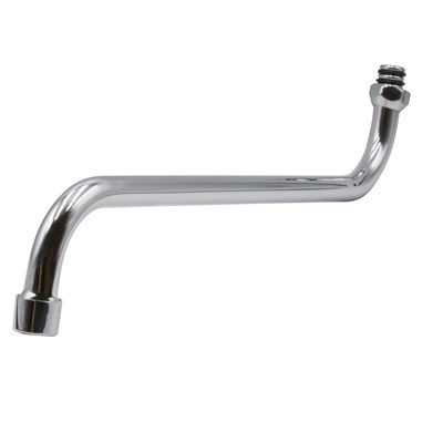 Излив для смесителя ванны 35см 1/2" трубчатый (рус) MIXLINE (подвес) 550570