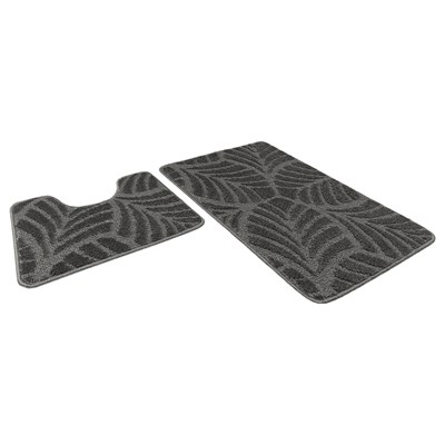 Набор ковриков д/ванной Актив icarpet 50*80+50*40 серый (01) 552242