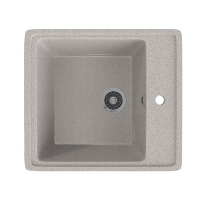 Мойка ML-GMS10 СТАНДАРТ прямоугольная, светло-серый (310), 460*505*190мм 551127