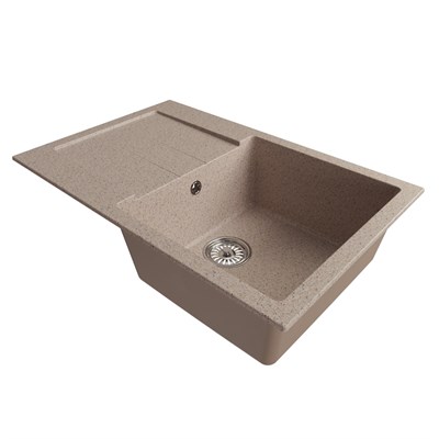 Мойка ML-GM31 КОМФОРТ с крылом, песочная (302), 770*500*190мм 552187