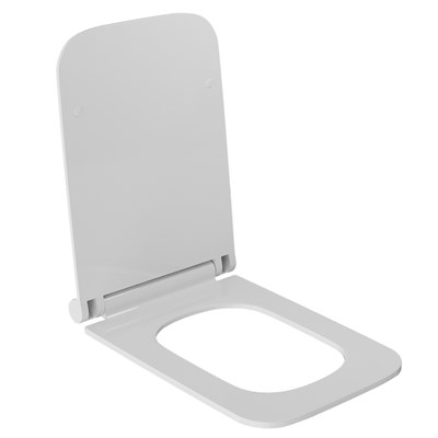 Сиденье для унитаза  WAVE LEON дюропласт, микролифт БЕЛЫЙ глянец 551760