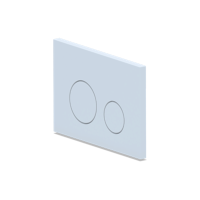 Кнопка инсталляции WP1300 АНИ ПЛАСТ круг БЕЛАЯ 552843