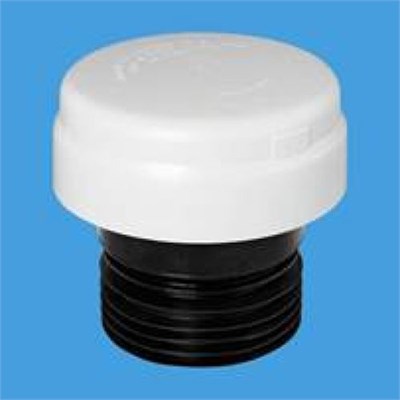 Клапан вентиляционный (аэратор) УФ-стойкий для канализации с подпружиненной мембраной; выход манжета 865005