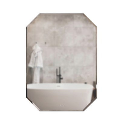 Зеркало MIXLINE "Атлант" 500*690 (ШВ) б/полки с фацетом (К) 552590