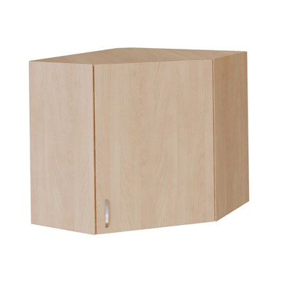 Шкаф навесной кухонный угловой венге светлое 534379