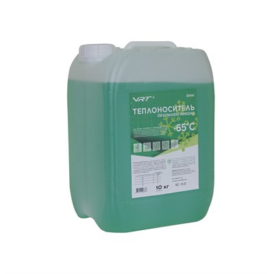 Теплоноситель VRT VR.P.G.10.65 (пропиленгликоль, -65 град) 10 кг ЗЕЛЕНЫЙ 552769