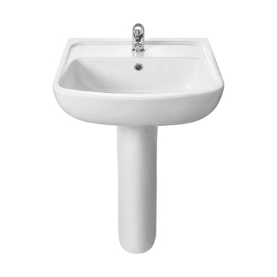 Умывальник-тюльпан "Лонги-60" (пост.Анимо) (с хром. переливом) (Santek) 553257