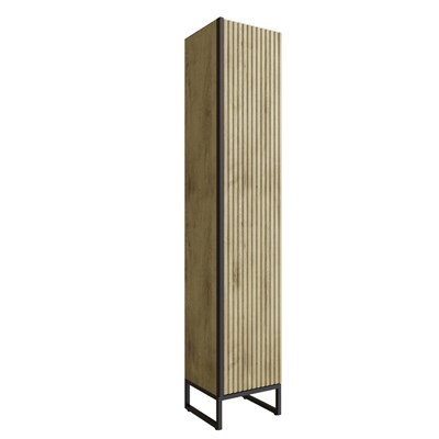 Пенал "Окленд" Дуб Мелфорд правый (350*1858*319) ЛОФТ (ПВХ) 553259