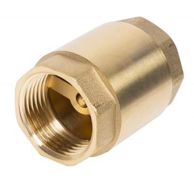 Клапан обратный 1" пружинный с металлическим затвором (упак. - 10 шт.) 861621