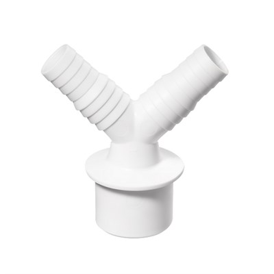 40 Адаптер для подключения слива быт/техники V-образный (20*23) 553385