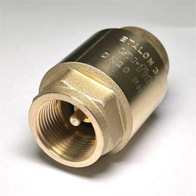 Клапан обратный BВ 3/4" ETALON пружинный с металлическим затвором 866830