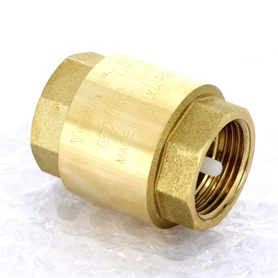 Клапан обратный ВВ 1" пружинный с пластиковым затвором YORK 866274