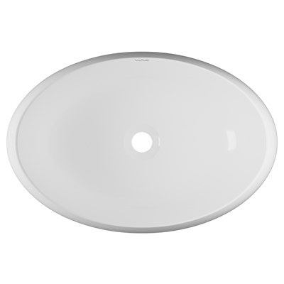Раковина накладная на столешницу WAVE Comfort 600*400*150 ш*г*в без перелива,белый,овал 552546