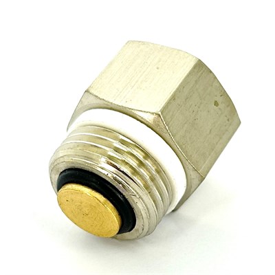 Клапан отсечной для воздухоотводчика ВН 1/2", никелированный 860346