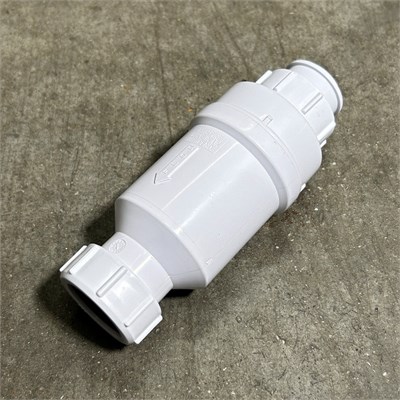 Клапан самозакрывающийся сливной ("сухой" сифон), вход 1 1/4", выход компрес. 32 мм, пакет 872866