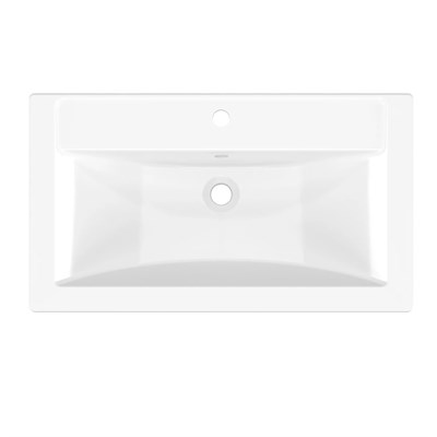 Раковина накладная "МАРГО-90" белая (MIXLINE) 553953