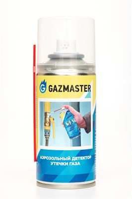 Детектор утечки газа аэрозольный"GAZMASTER", баллон 130 мл 554089