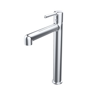 Смеситель для раковины 26к IDDIS AIGSB01i01 "Aiger" высокий, литой, п/гайку, ХРОМ 554638