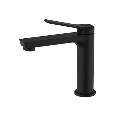 Смеситель для раковины 25к IDDIS PARBL00i01 "Parker" литой, под шпильку, ЧЕРНЫЙ матовый 554670