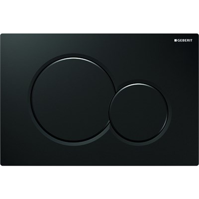 Кнопка смыва Geberit Sigma01, черный RAL 9005 868062