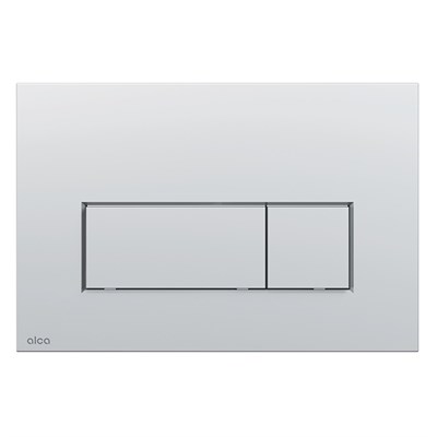 Кнопка смыва M572, пластик, матовый хром 867984