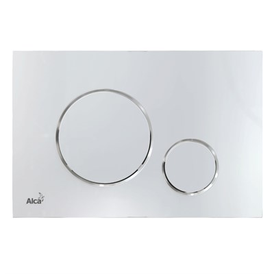 Кнопка смыва M671, пластик, хром 865513