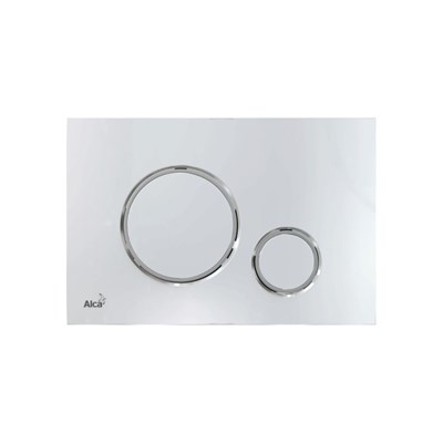 Кнопка смыва M771, пластик, xром-гляней/хром-мат 864412