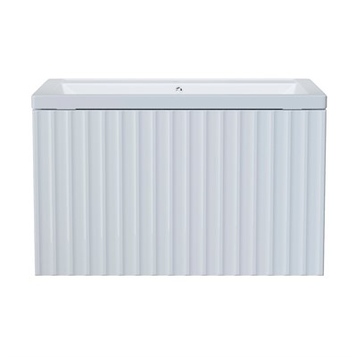 Тумба д/ванной "ВЕКТОР-60" подвесная "push-to-open" под раковину Марго-60 (MIXLINE) (ПВХ) 554821