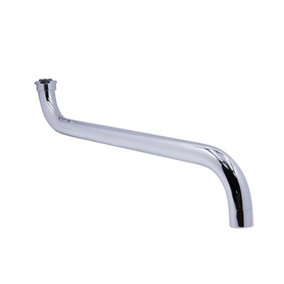 Излив для смесителя ванны MIXLINE ML128 круглый (S-образный) 35 см (подвес) 554390