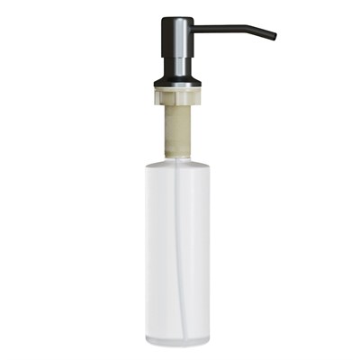 Дозатор для жидкого моющего средства MIXLINE ЧЕРНЫЙ ГРАФИТ объем 330 мл 554646