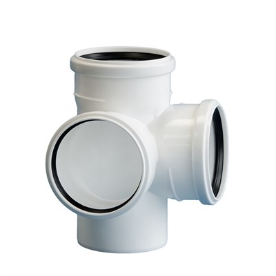 110/110/110 Крестовина угол 87 двухпл. БЕСШУМН. ПОЛИТЭК 538202