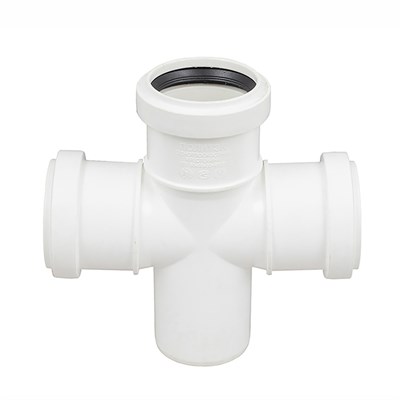 50/50/50 Крестовина угол 90 однопл. БЕСШУМН. ПОЛИТЭК 536619