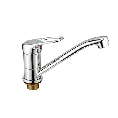 Смеситель для кухни 35к HB4537-2 HAIBA с/отв п/гайку 555238