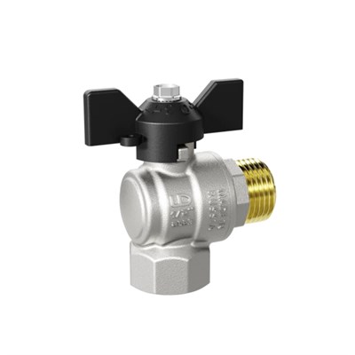 Кран угловой шаровой 3/4'' - 3/4'' вн/нар бабочка LD PRIDE 555722