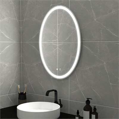 Зеркало MIXLINE "Италия - VOICE" 570*770 (ШВ) сенсорный выключатель, управление голосом., подогрев 555672